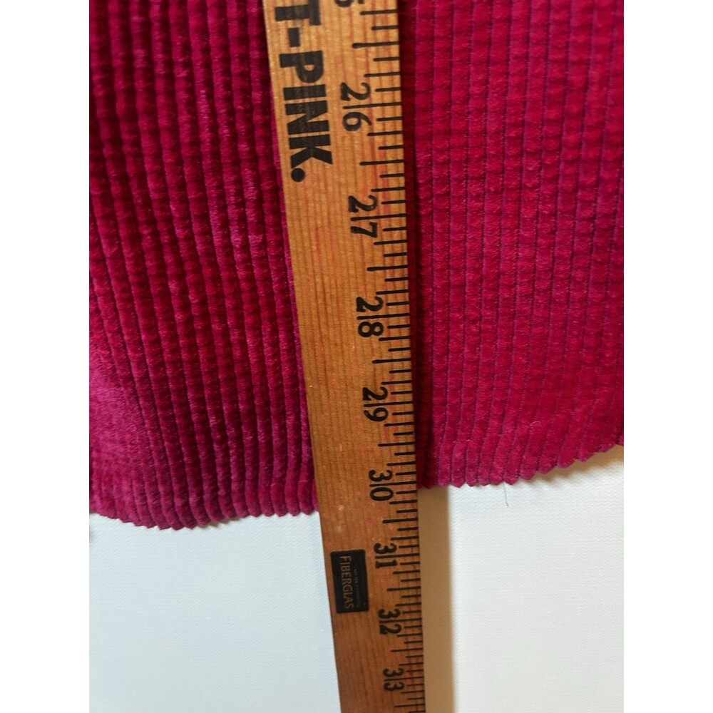 Wild Fable Hot Pink Corduroy Shacket Womens XL Oversized Snap Shirt Jacket - Picture 5 of 15